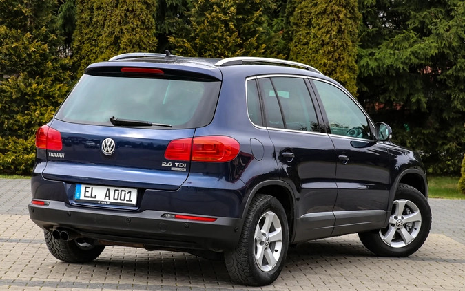 Volkswagen Tiguan cena 49900 przebieg: 220865, rok produkcji 2011 z Chmielnik małe 781